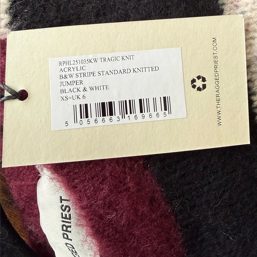 The Ragged Priest "Tragic" Knit Jumper Sweater - Picture 7 of 7
